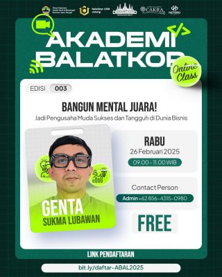 AKADEMI BALATKOP 2025 EDISI 003