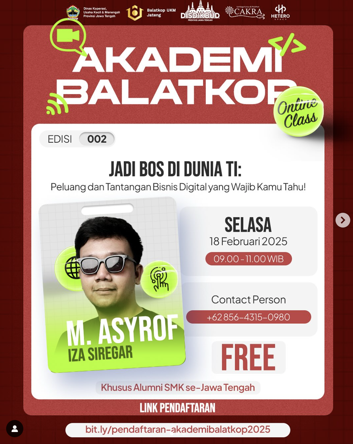 AKADEMI BALATKOP 2025 EDISI 002